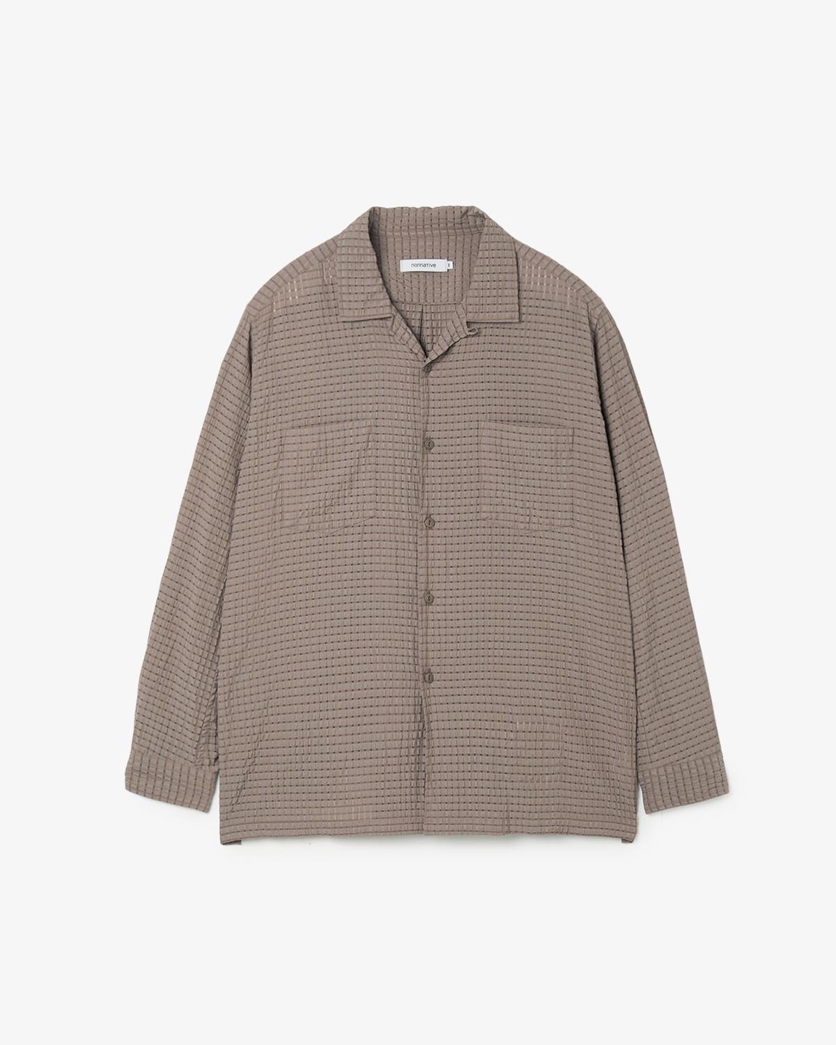 VOYAGER L/S SHIRT R/P/N DOBBY CHECK