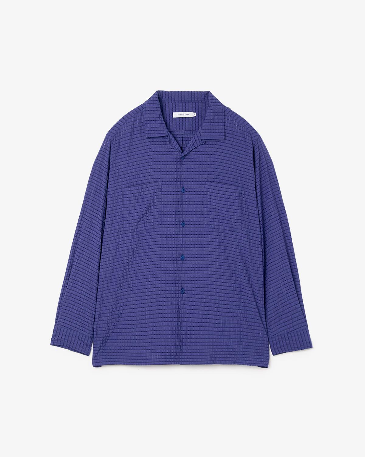 VOYAGER L/S SHIRT R/P/N DOBBY CHECK