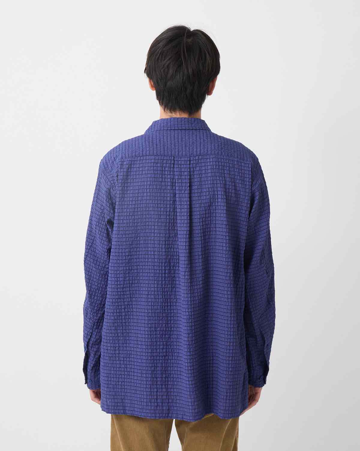 VOYAGER L/S SHIRT R/P/N DOBBY CHECK
