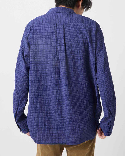 VOYAGER L/S SHIRT R/P/N DOBBY CHECK