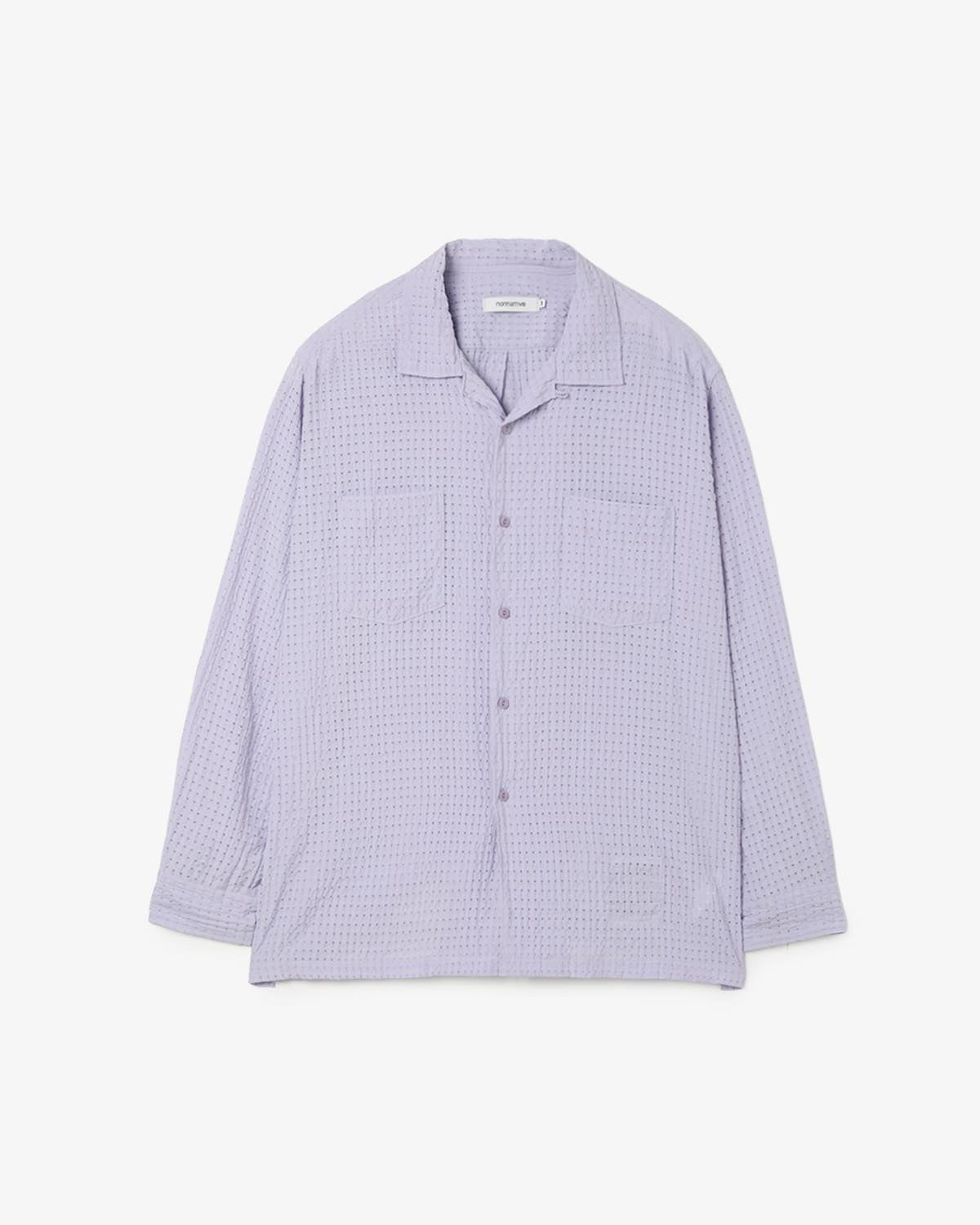 VOYAGER L/S SHIRT R/P/N DOBBY CHECK