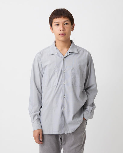 VOYAGER L/S SHIRT P/R HAIRLINE STRIPE