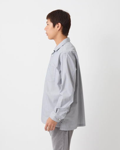 VOYAGER L/S SHIRT P/R HAIRLINE STRIPE
