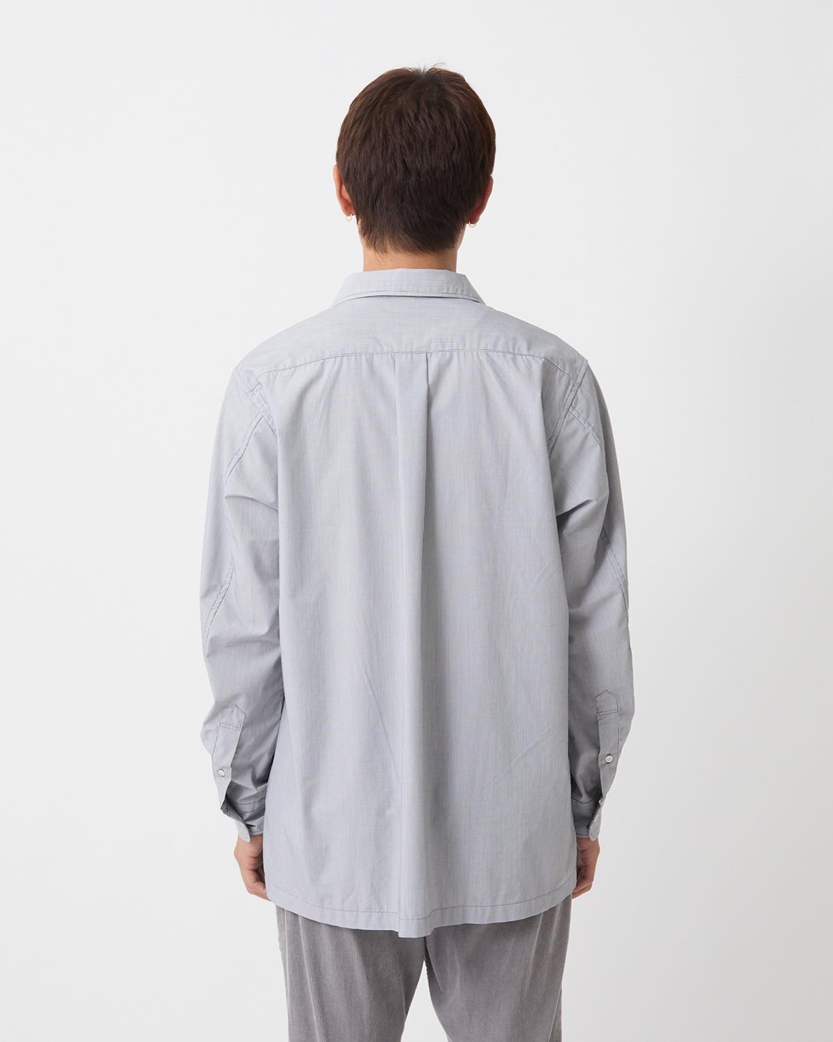 VOYAGER L/S SHIRT P/R HAIRLINE STRIPE