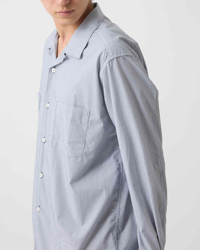 VOYAGER L/S SHIRT P/R HAIRLINE STRIPE