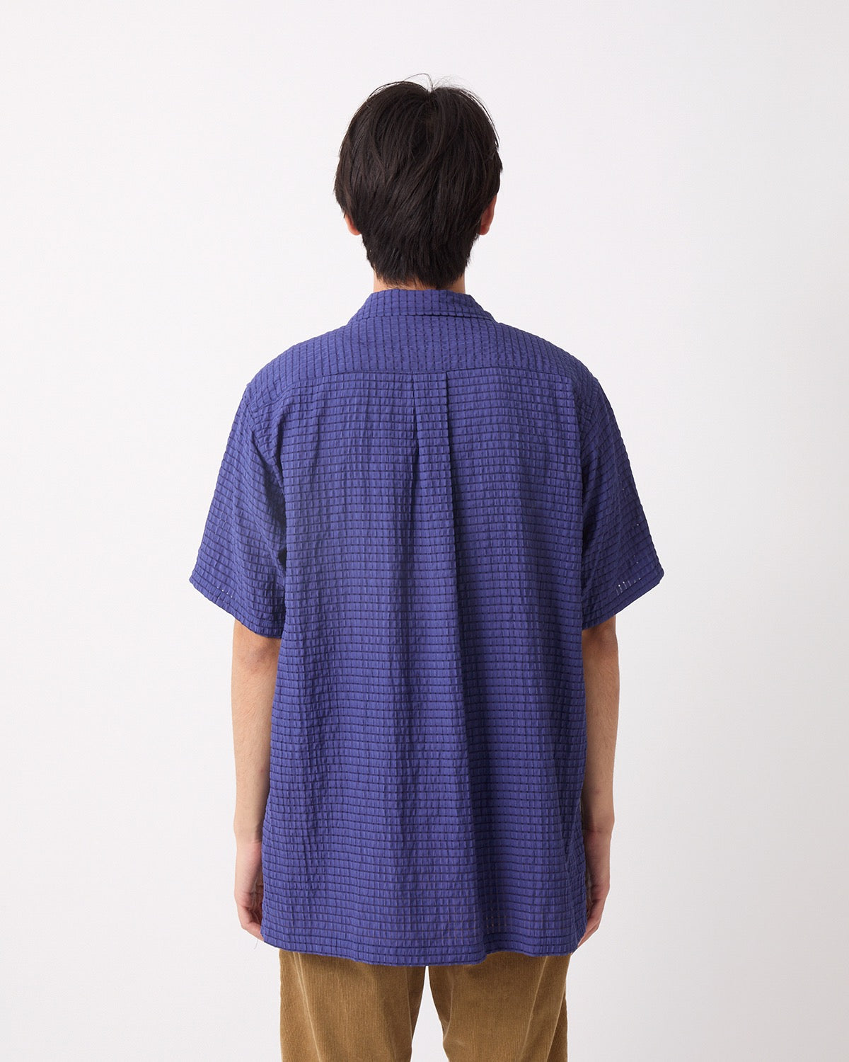 VOYAGER  S/S SHIRT R/P/N DOBBY CHECK