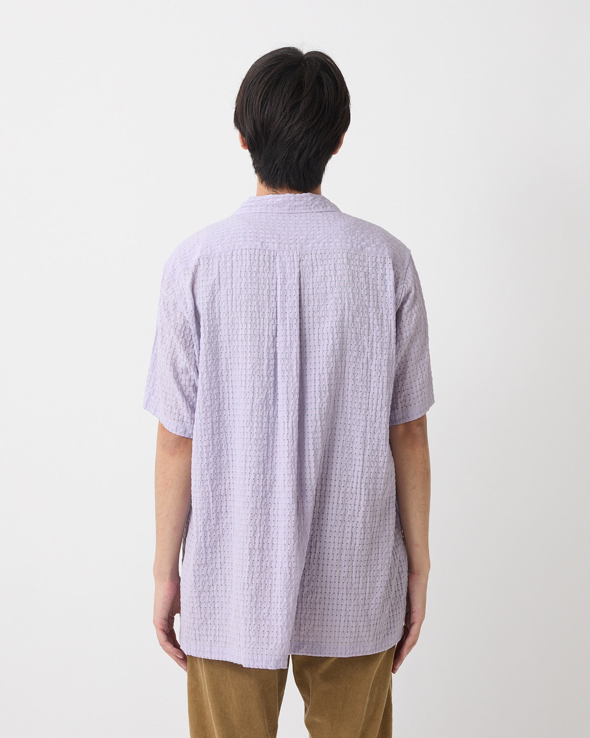 VOYAGER  S/S SHIRT R/P/N DOBBY CHECK