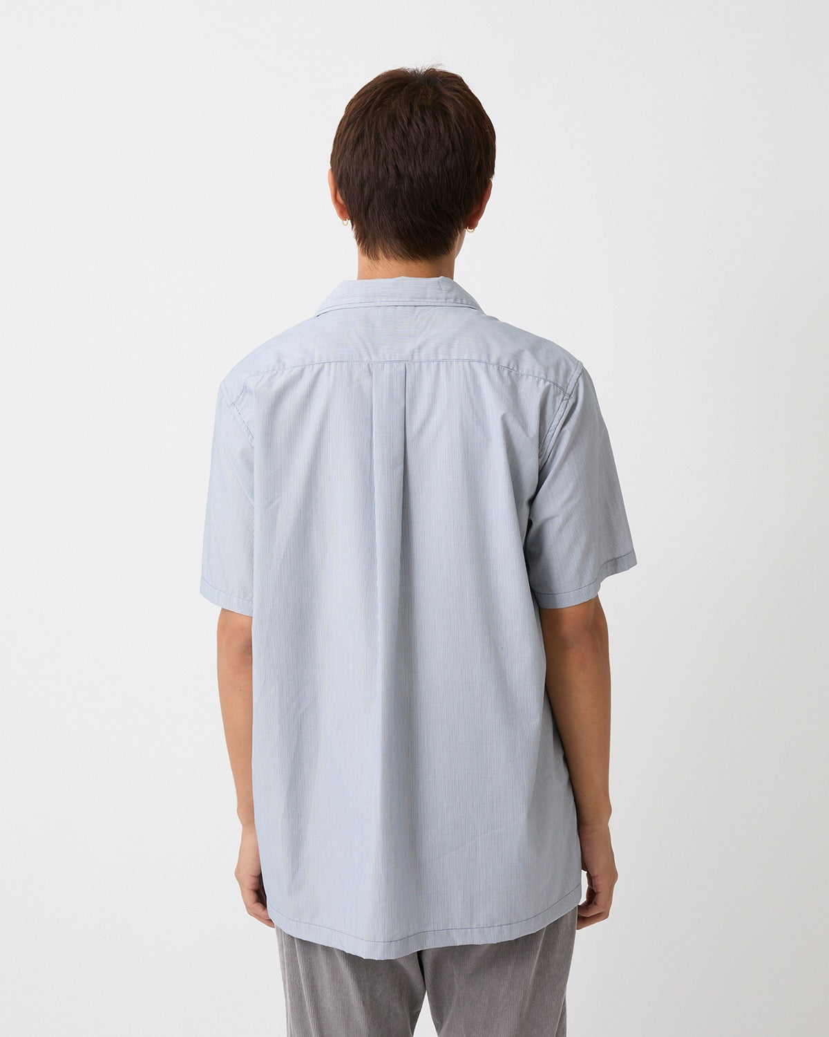 VOYAGER S/S SHIRT P/R HAIRLINE STRIPE