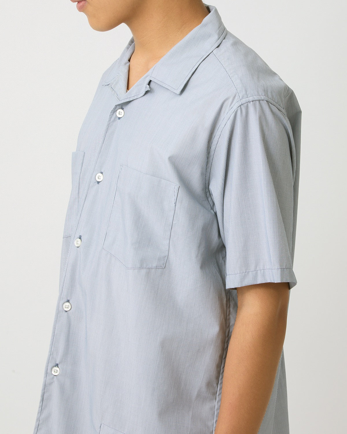 VOYAGER S/S SHIRT P/R HAIRLINE STRIPE