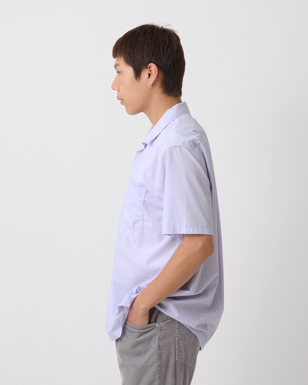 VOYAGER S/S SHIRT P/R HAIRLINE STRIPE