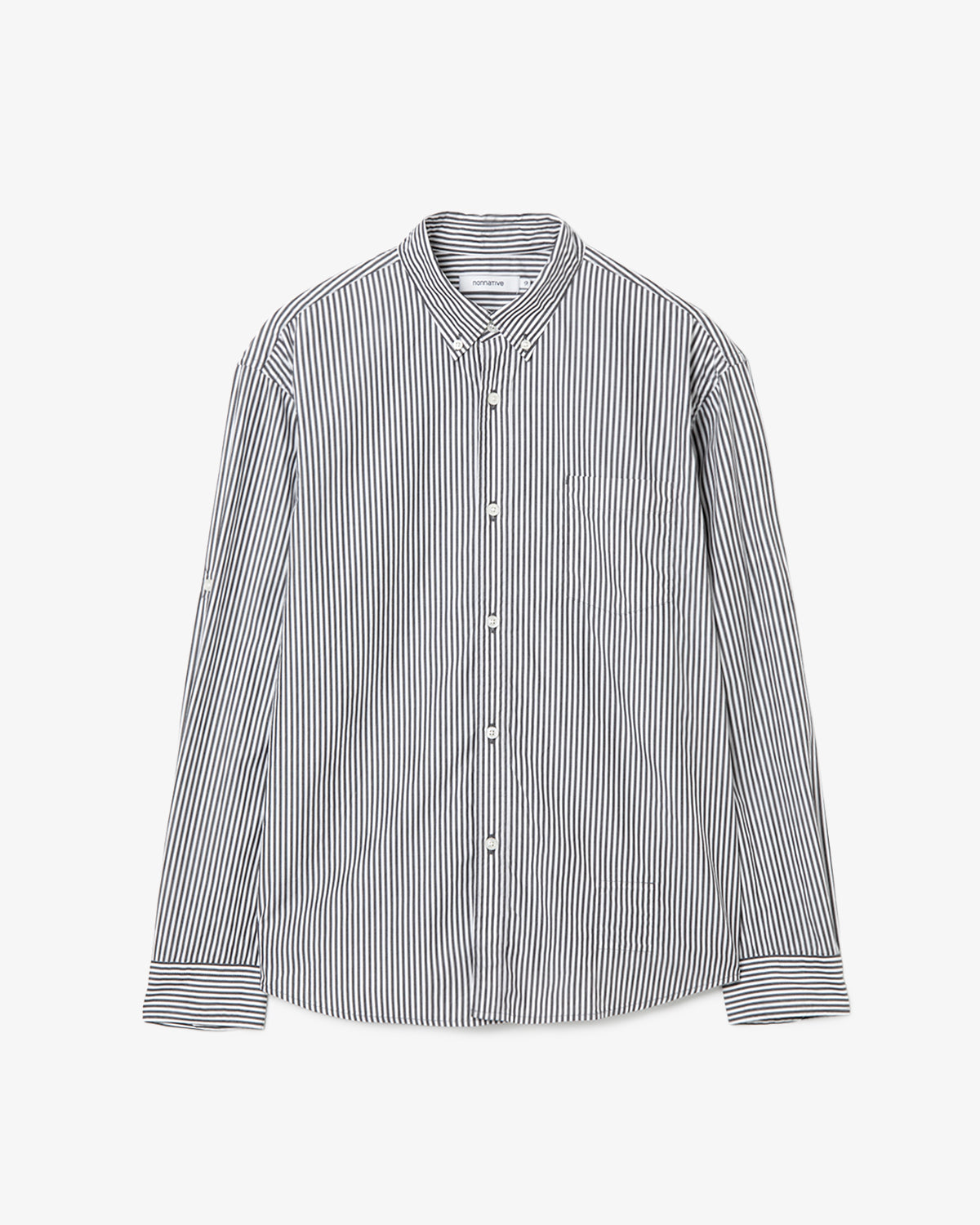 OFFICER B.D. L/S SHIRT COTTON LONDON STRIPE