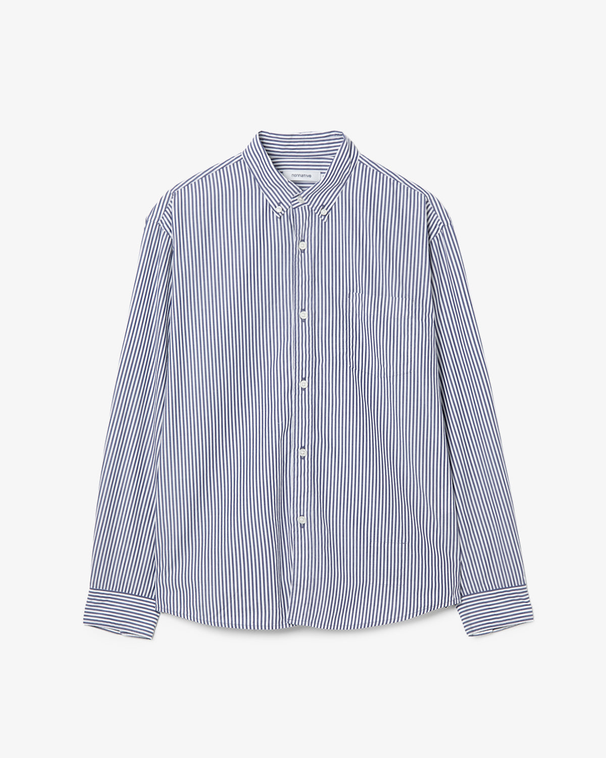 OFFICER B.D. L/S SHIRT COTTON LONDON STRIPE