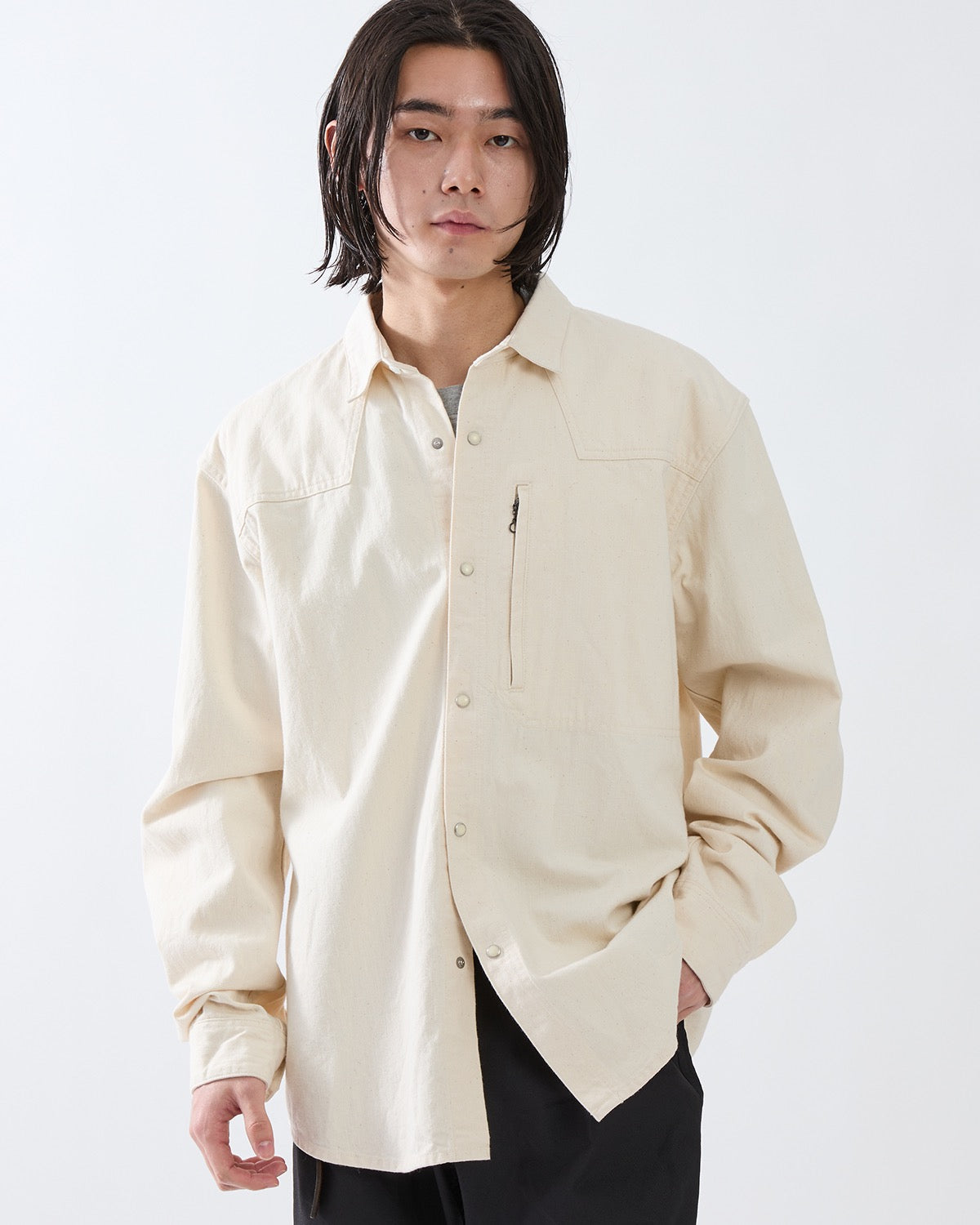 RANCHER L/S SHIRT COTTON 11oz DENIM OW