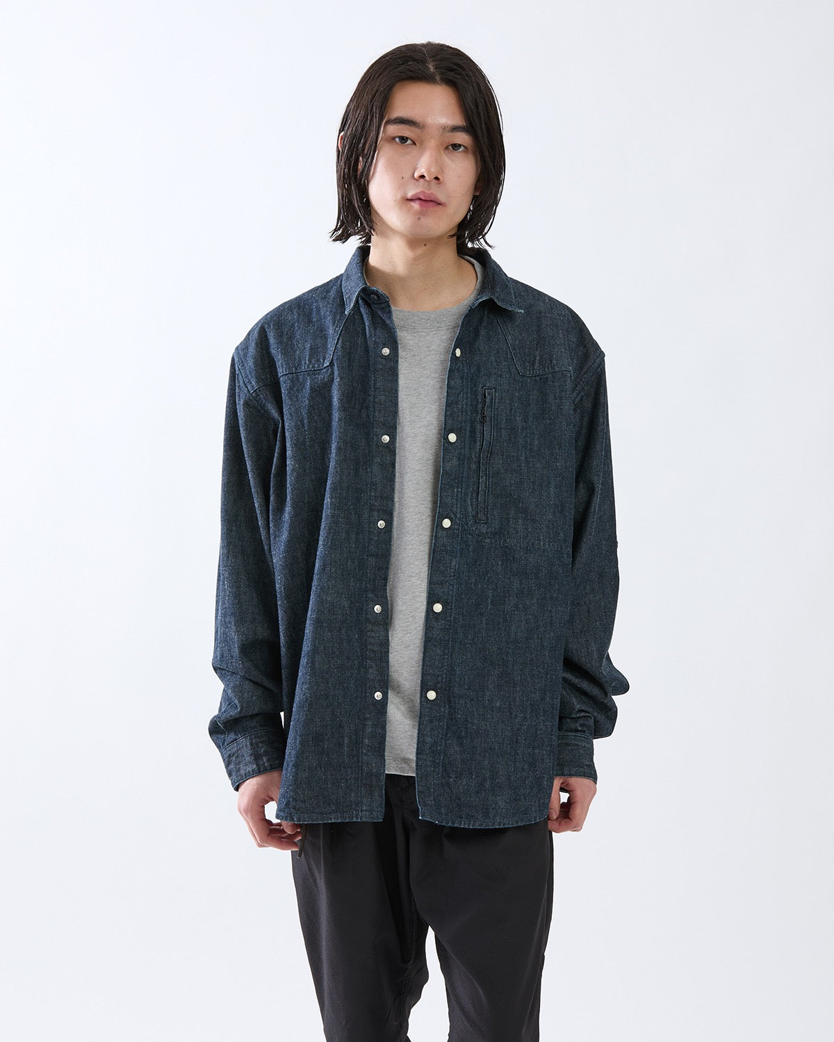 RANCHER L/S SHIRT COTTON 11oz DENIM OW