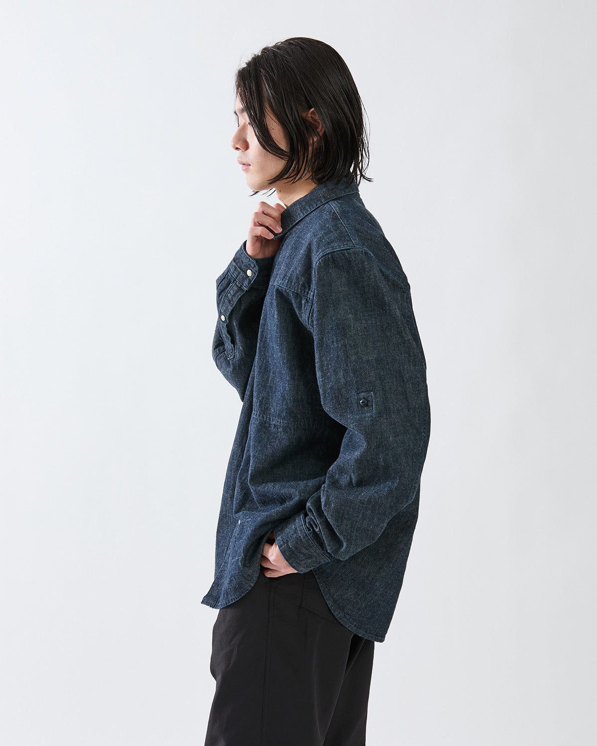RANCHER L/S SHIRT COTTON 11oz DENIM OW