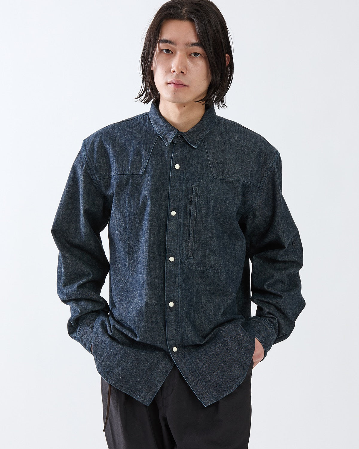 RANCHER L/S SHIRT COTTON 11oz DENIM OW