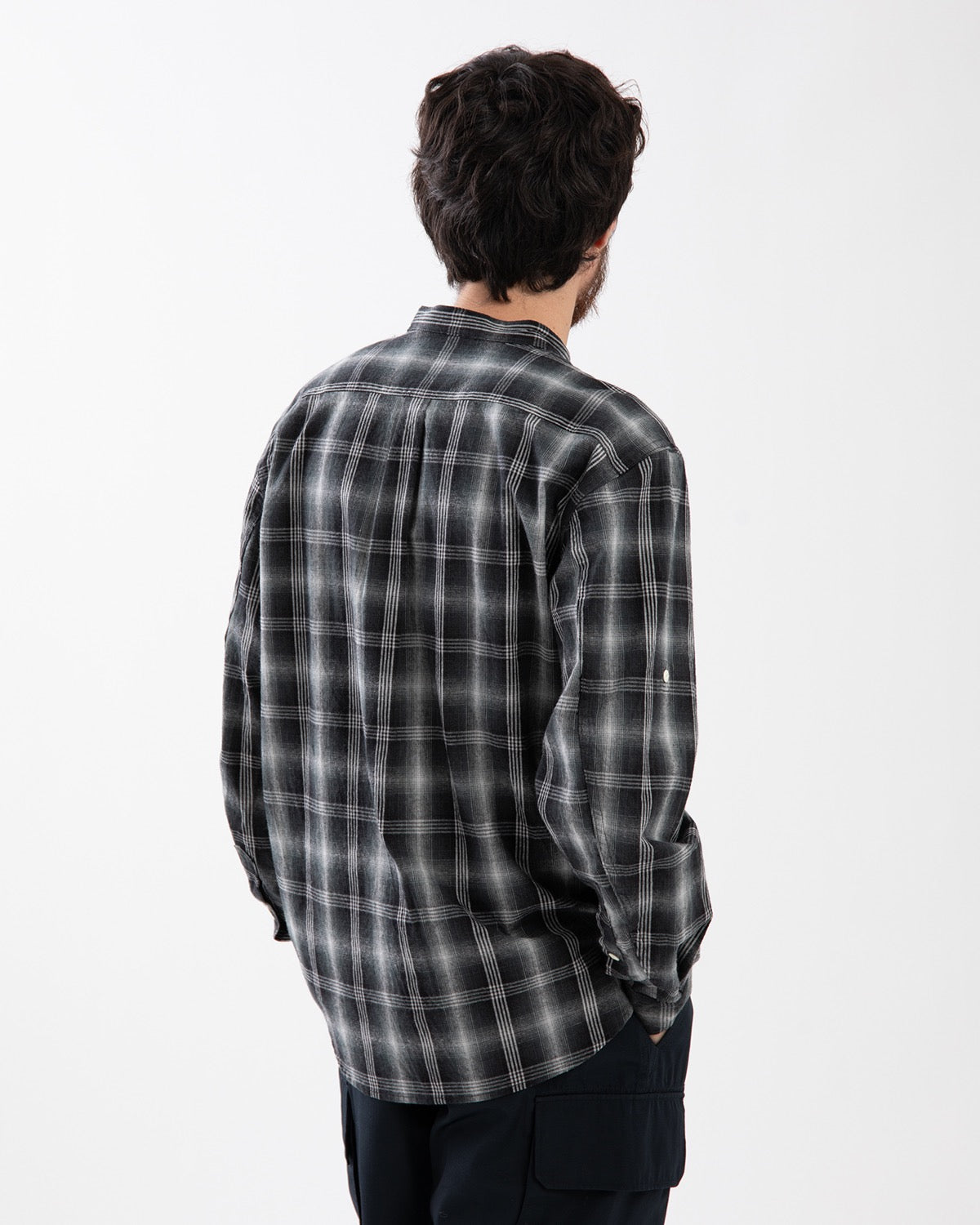 Rafu × nonnative WORKER L/S SHIRT COTTON TWILL OMBRE CHECK