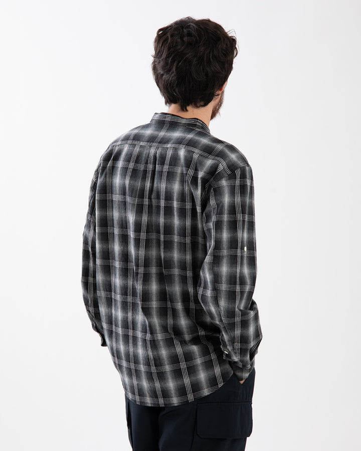 Rafu × nonnative WORKER L/S SHIRT COTTON TWILL OMBRE CHECK