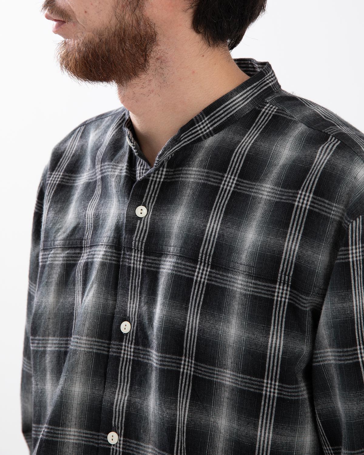 Rafu × nonnative WORKER L/S SHIRT COTTON TWILL OMBRE CHECK