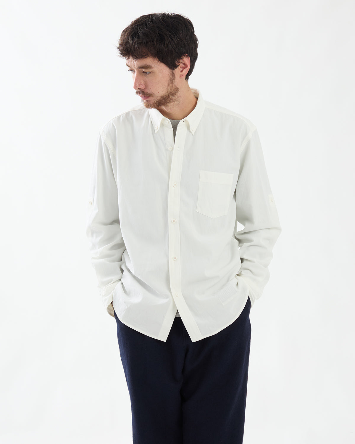 OFFICER B.D. L/S SHIRT COTTON HIGH TWISTED GABARDINE