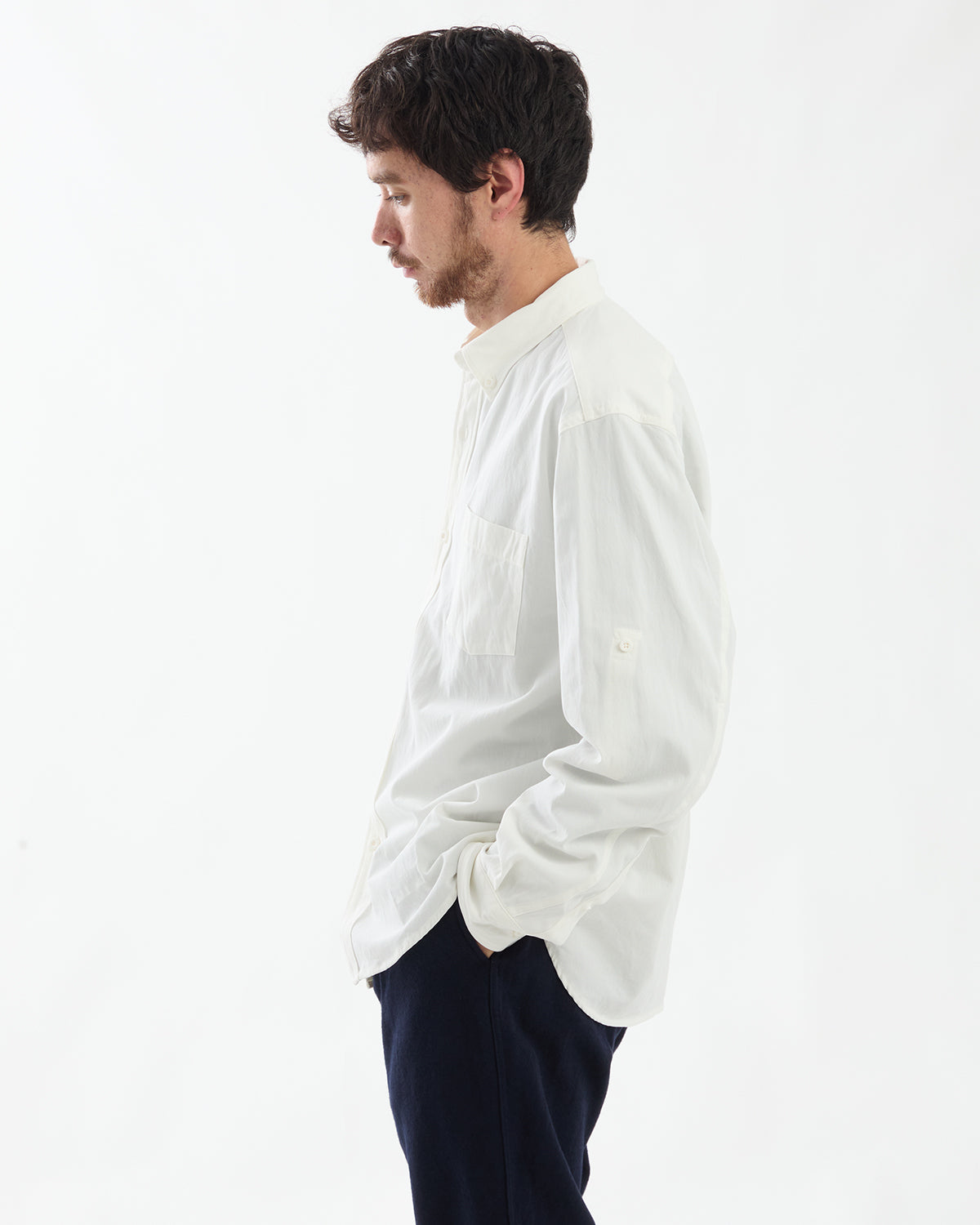 OFFICER B.D. L/S SHIRT COTTON HIGH TWISTED GABARDINE