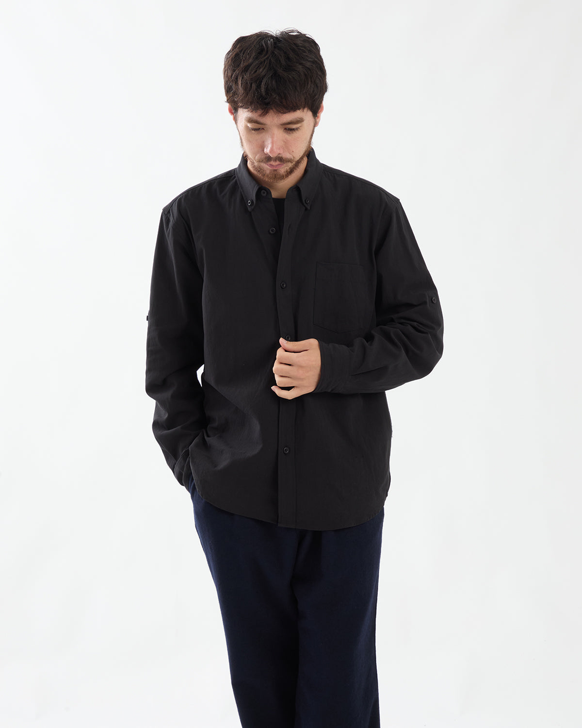 OFFICER B.D. L/S SHIRT COTTON HIGH TWISTED GABARDINE