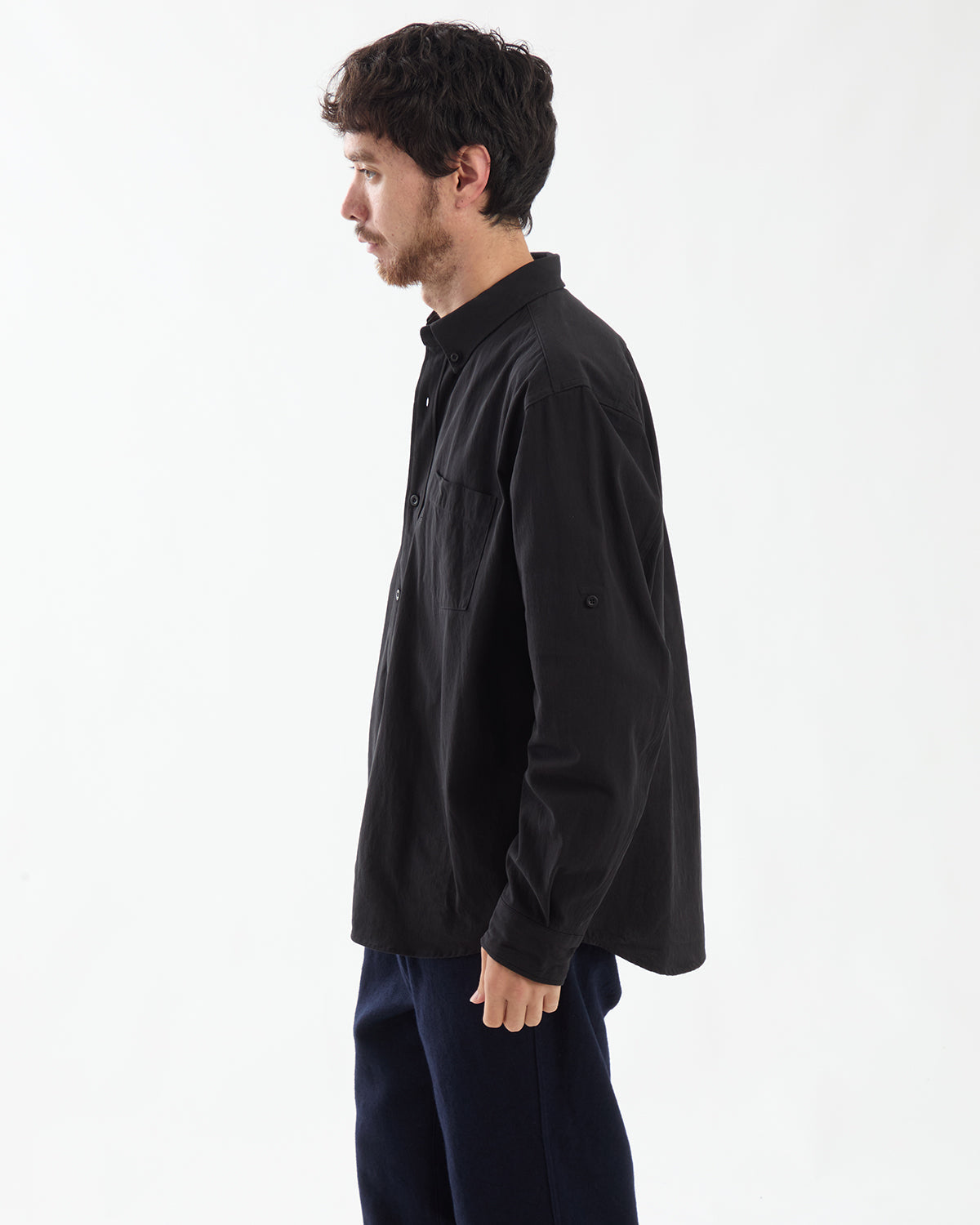 OFFICER B.D. L/S SHIRT COTTON HIGH TWISTED GABARDINE