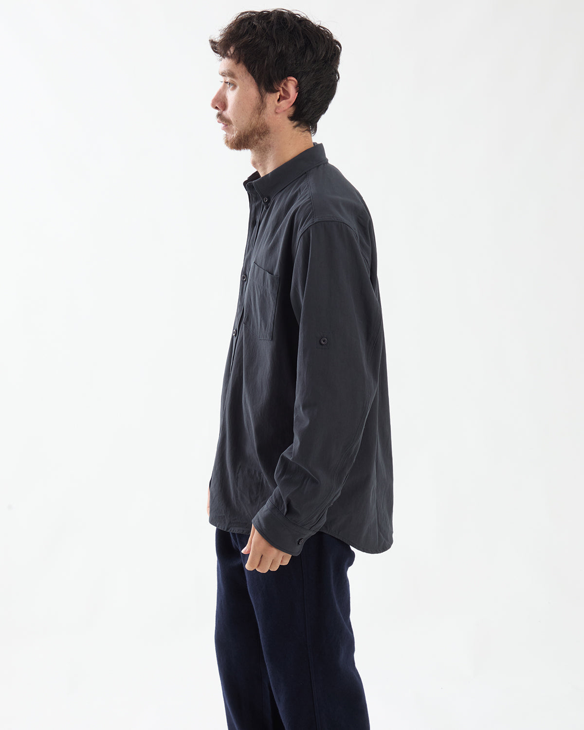 OFFICER B.D. L/S SHIRT COTTON HIGH TWISTED GABARDINE