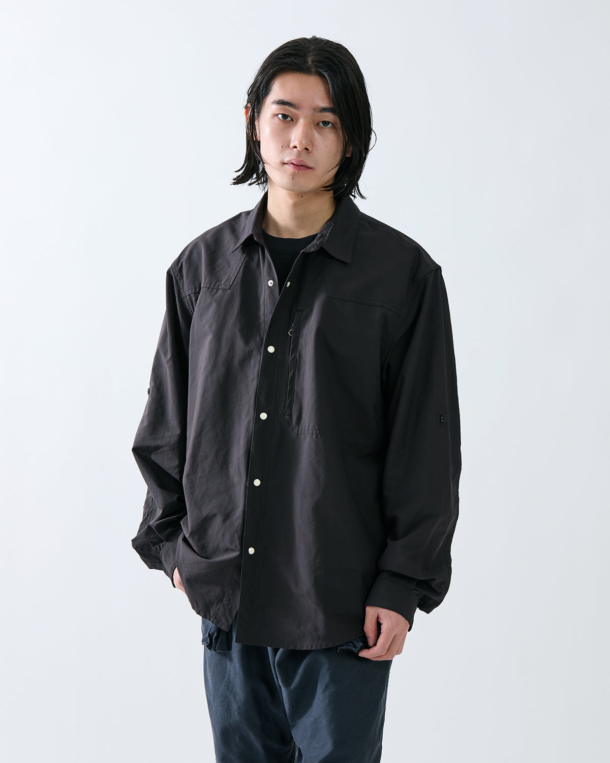 RANCHER L/S SHIRT P/N BACK TWILL