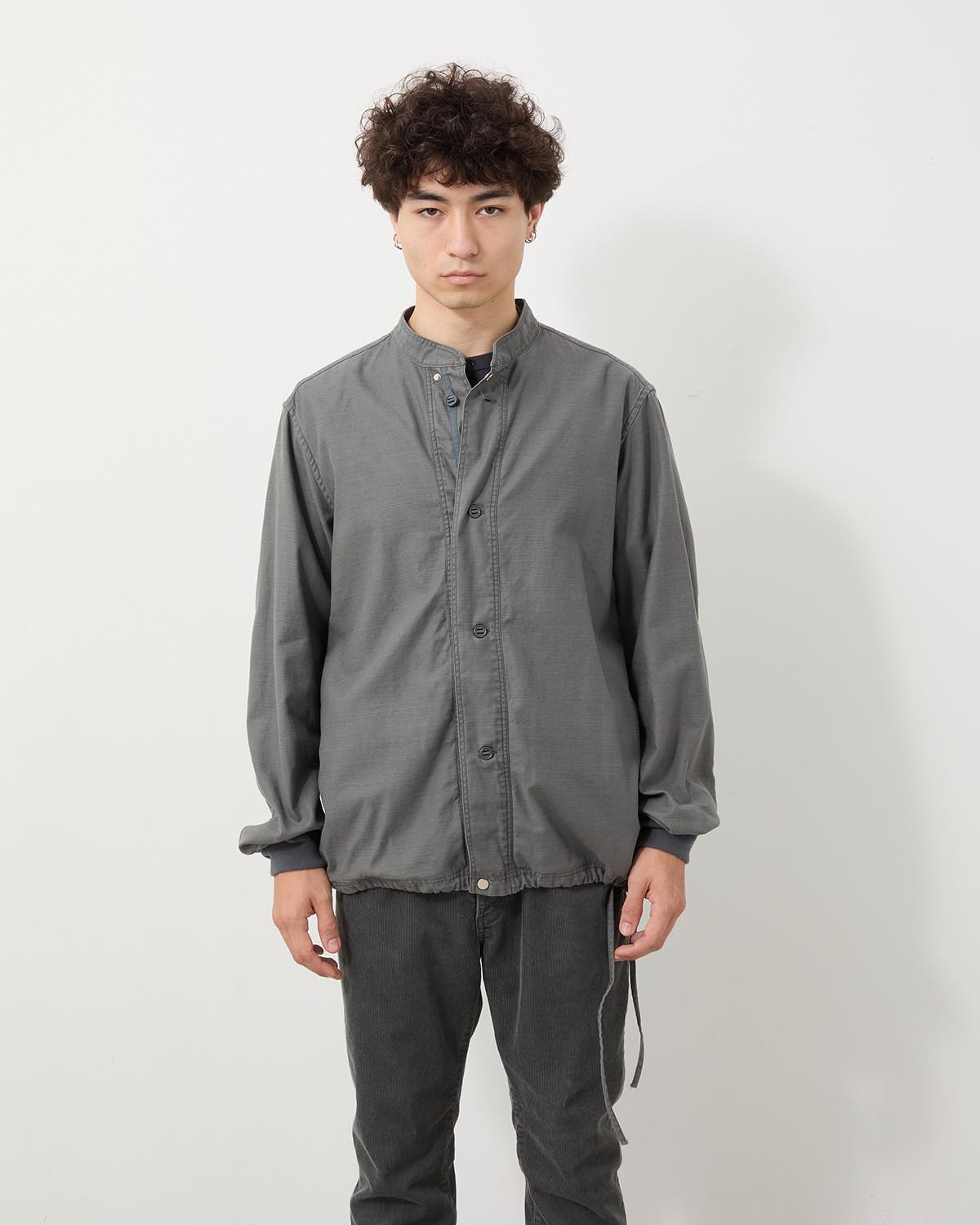 TROOPER SHIRT JACKET COTTON BACKSATIN PIGMENT DYE