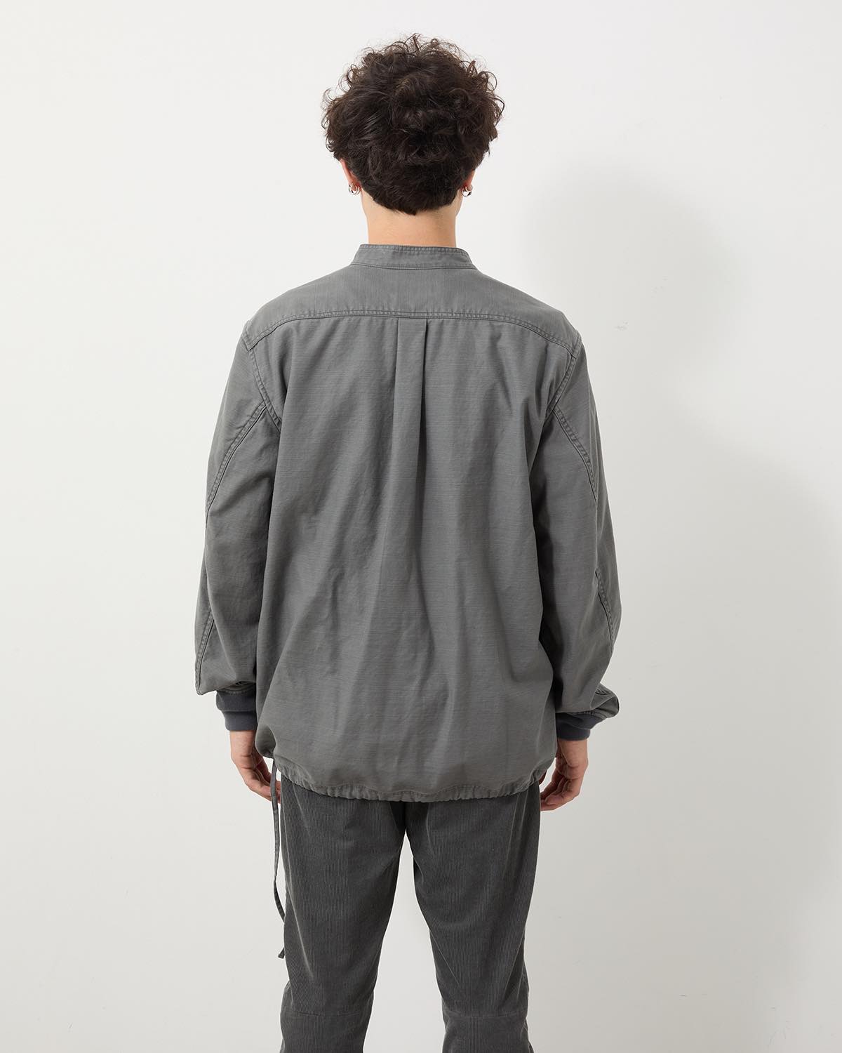 TROOPER SHIRT JACKET COTTON BACKSATIN PIGMENT DYE