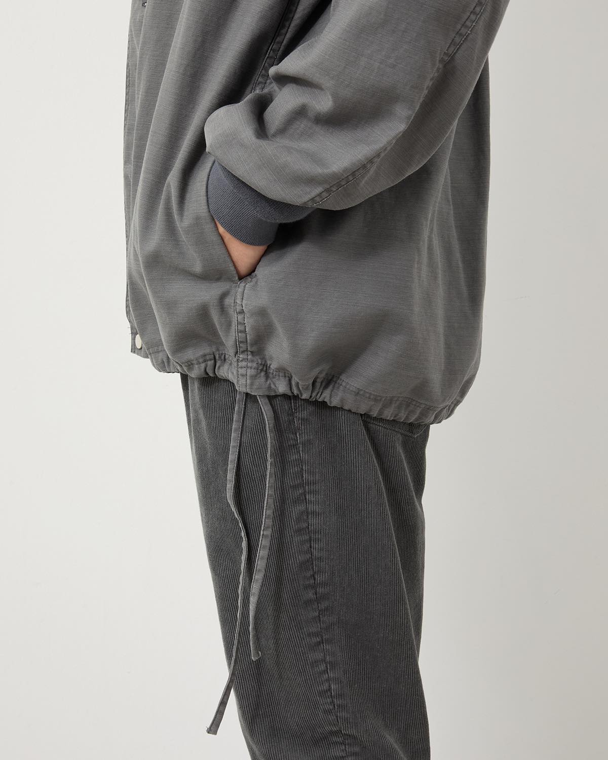 TROOPER SHIRT JACKET COTTON BACKSATIN PIGMENT DYE