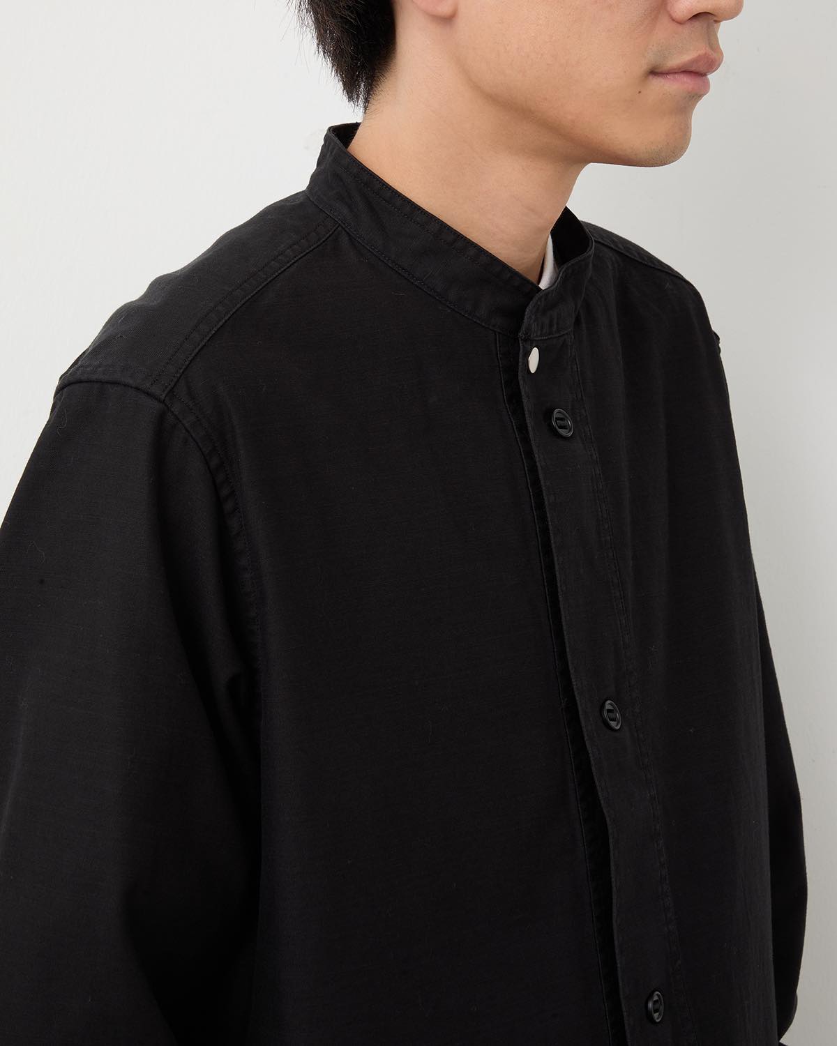 TROOPER SHIRT JACKET COTTON BACKSATIN PIGMENT DYE