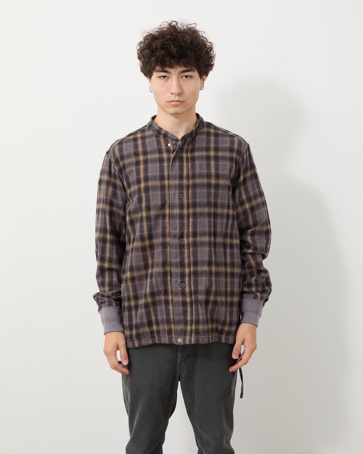 TROOPER SHIRT JACKET COTTON FLANNEL OMBRE CHECK