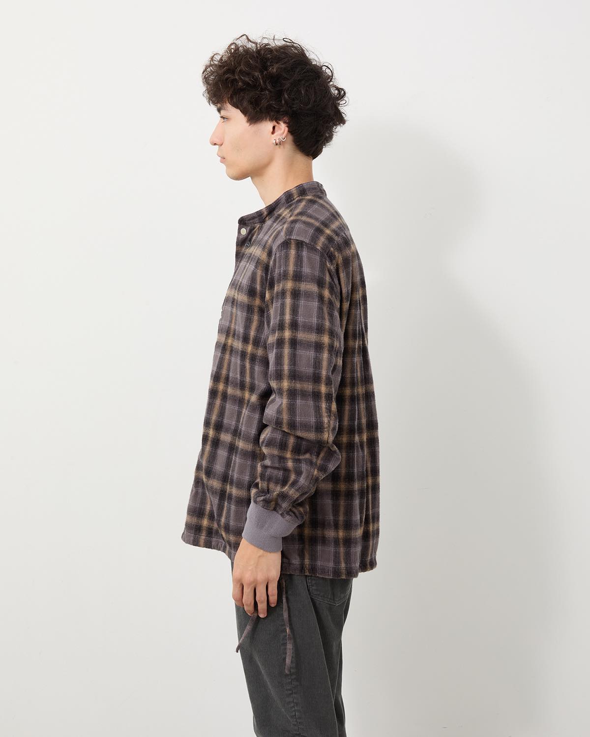 TROOPER SHIRT JACKET COTTON FLANNEL OMBRE CHECK