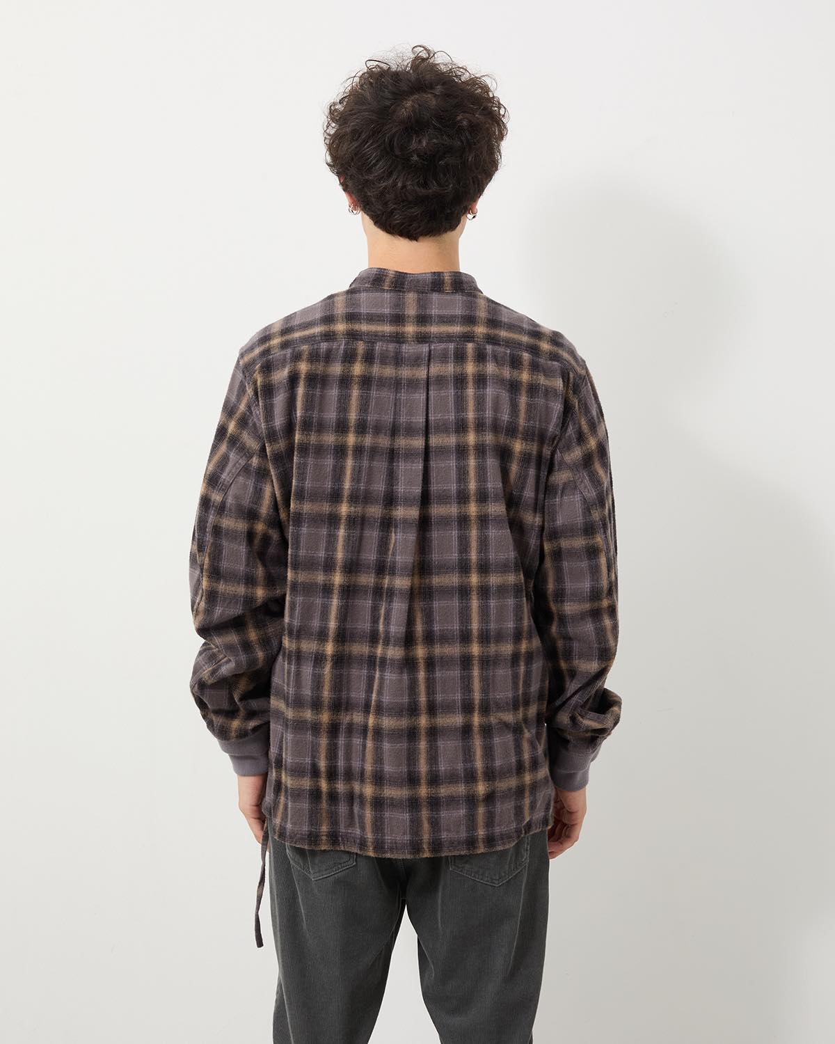 TROOPER SHIRT JACKET COTTON FLANNEL OMBRE CHECK