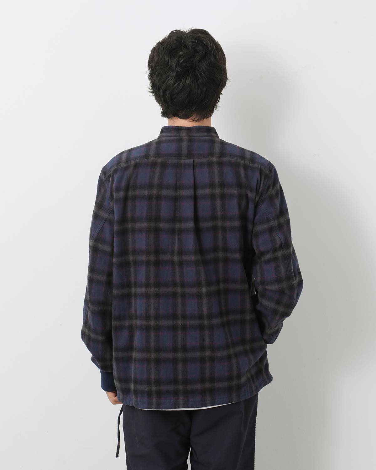 TROOPER SHIRT JACKET COTTON FLANNEL OMBRE CHECK