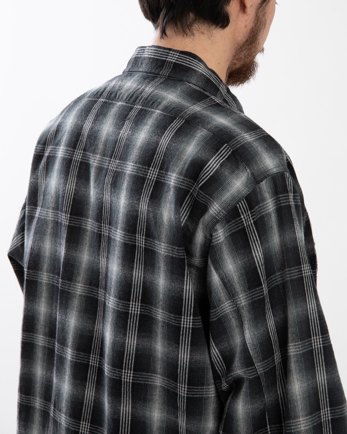 Rafu × nonnative WORKER SHIRT JACKET COTTON TWILL OMBRE CHECK