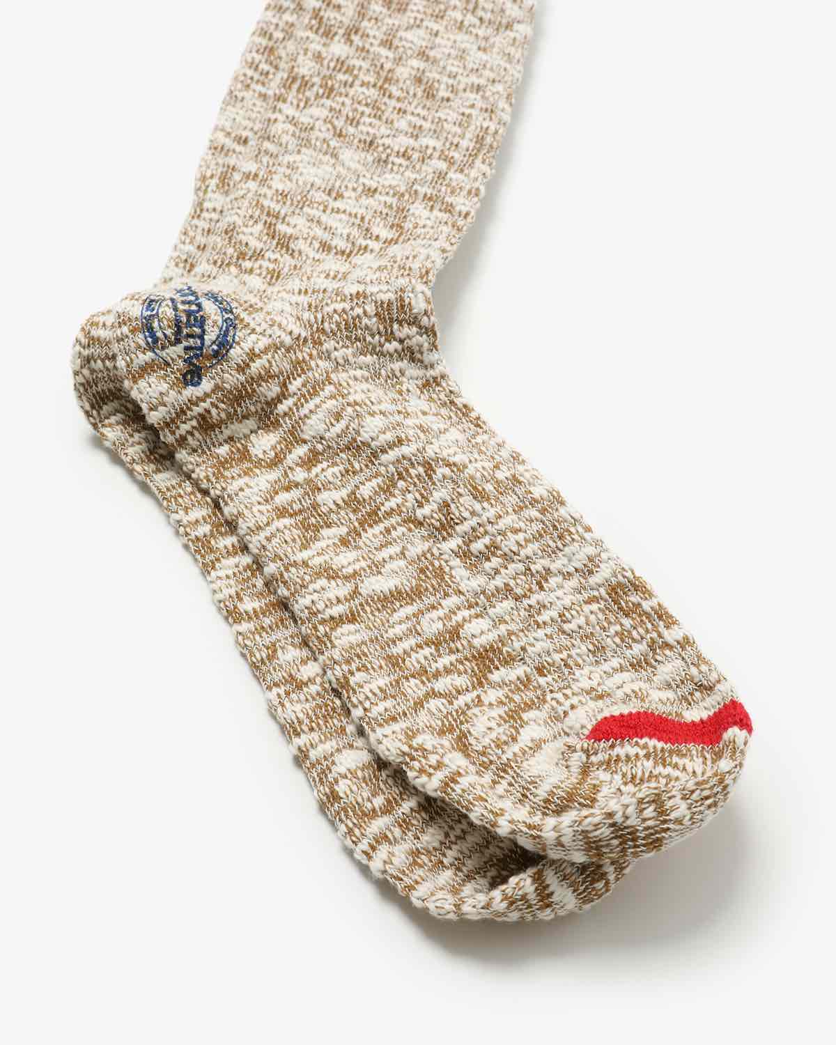 DWELLER SLUB SOCKS HI C/N/P WOVEN