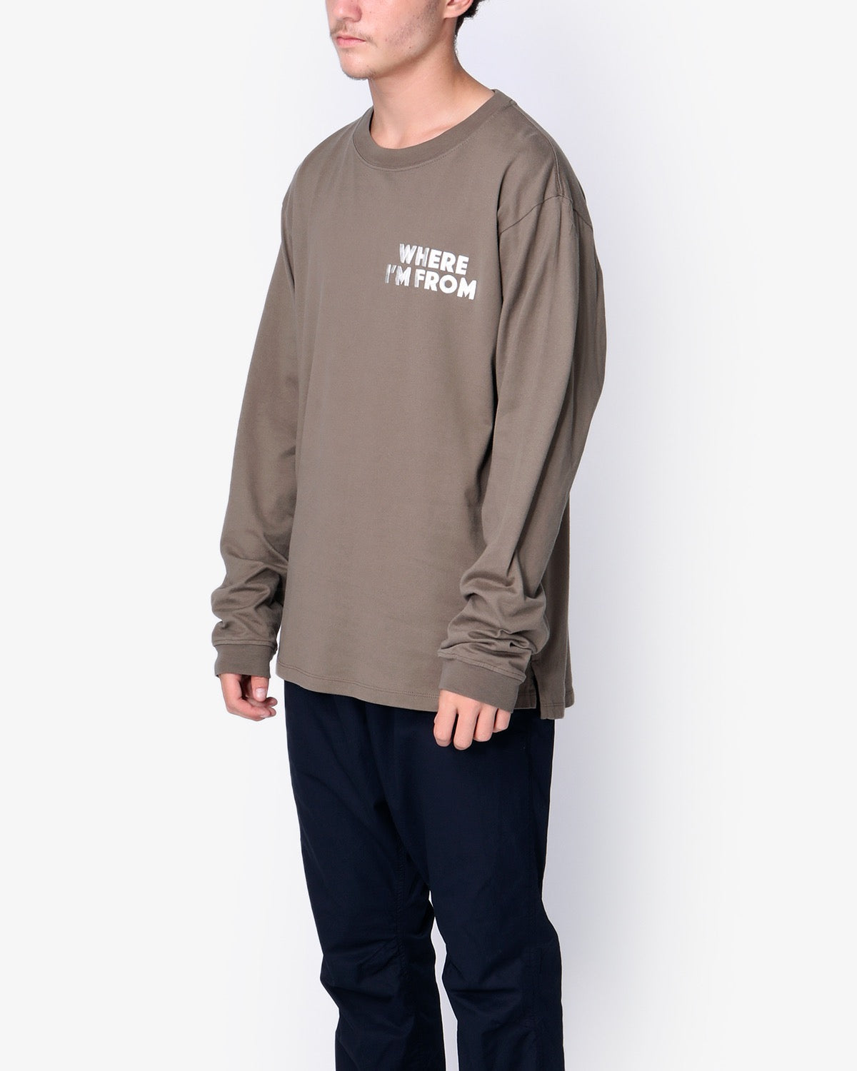 DWELLER L/S TEE "WHERE I'M FROM"