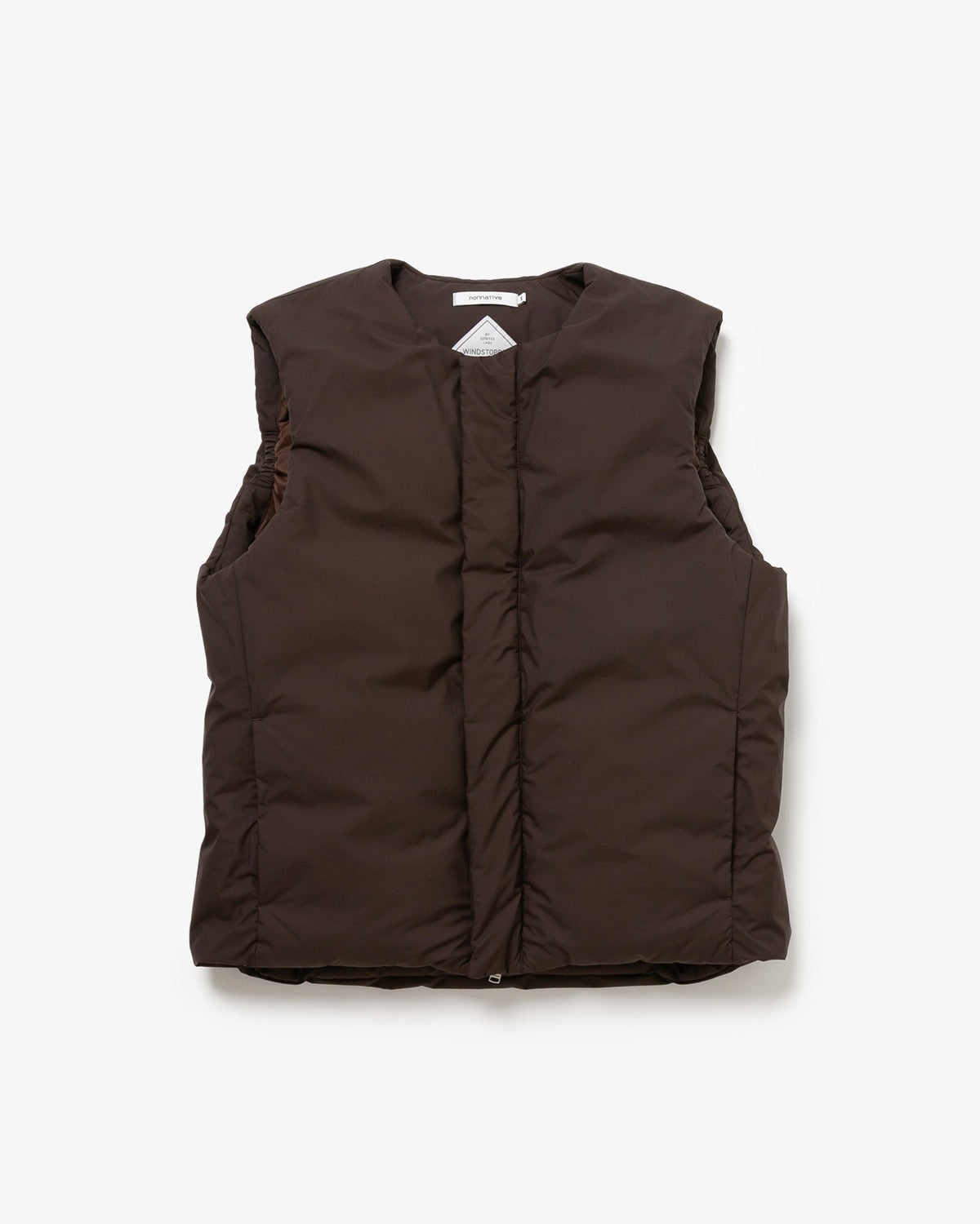 EXPLORER DOWN VEST NYLON TAFFETA WITH GORE-TEX WINDSTOPPER®