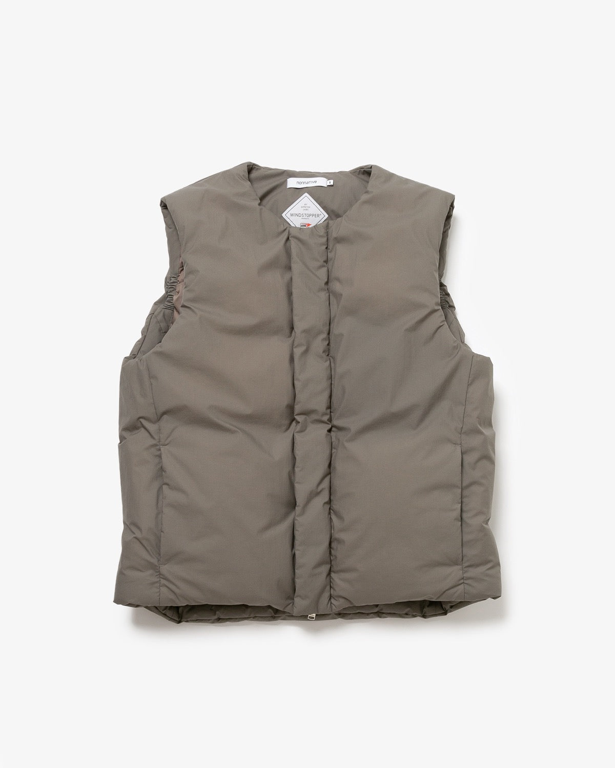 EXPLORER DOWN VEST NYLON TAFFETA WITH GORE-TEX WINDSTOPPER®