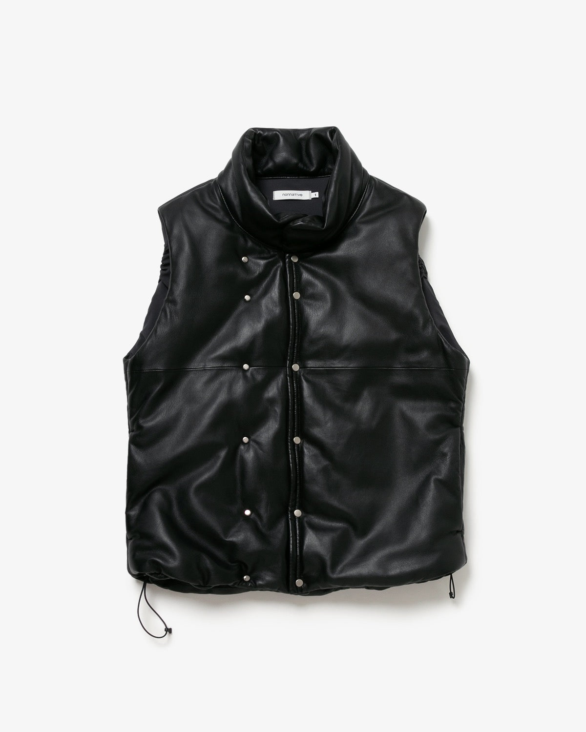 HIKER PUFF VEST SHEEP LEATHER