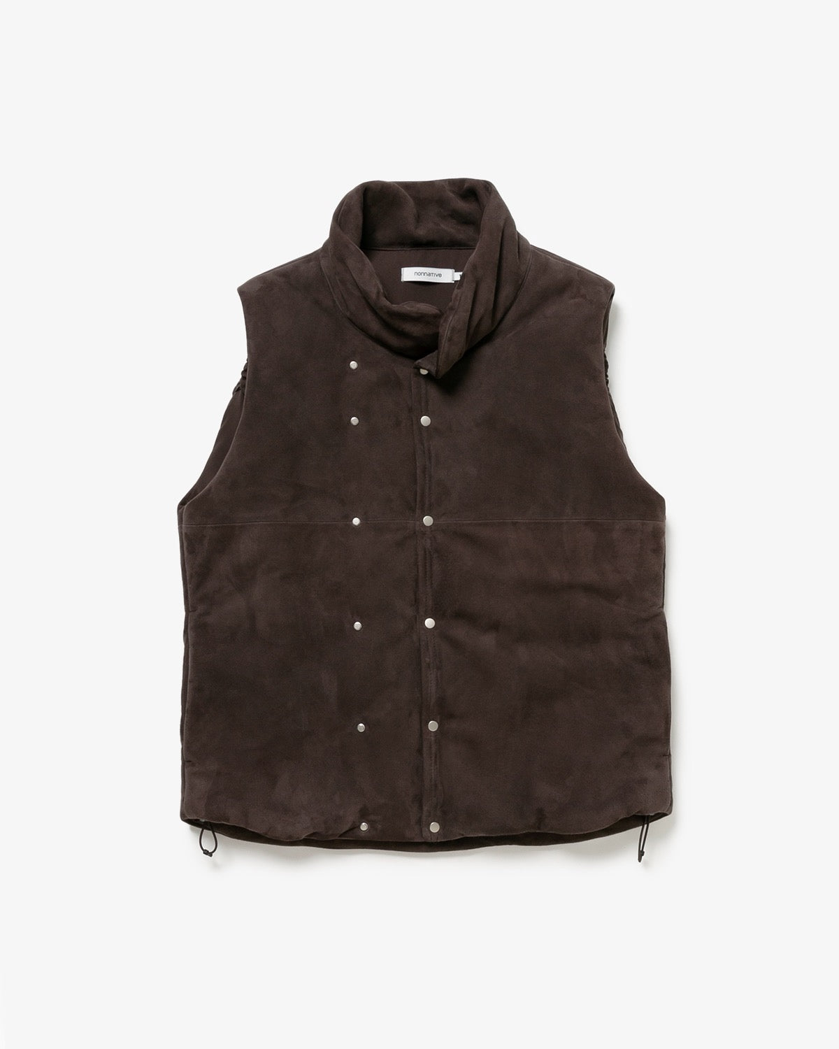 HIKER PUFF VEST SHEEP LEATHER