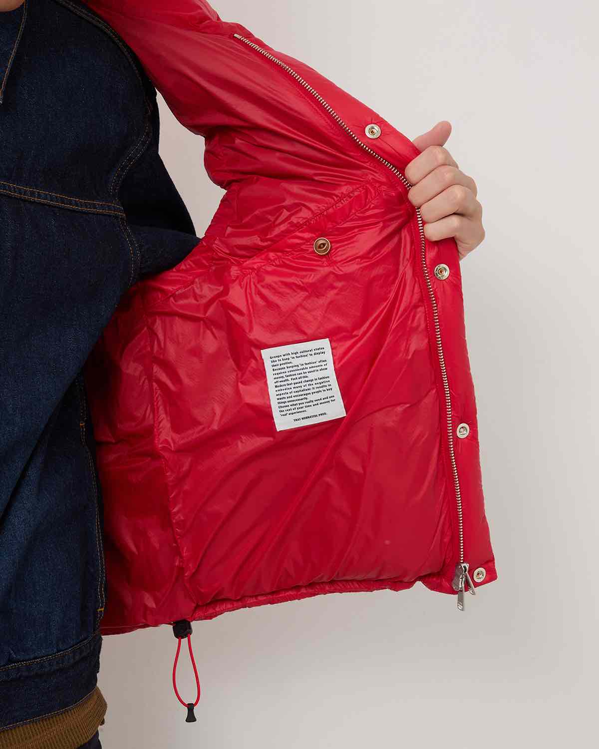 EXPLORER DOWN VEST NYLON MINI RIPSTOP WITH WINDSTOPPER®