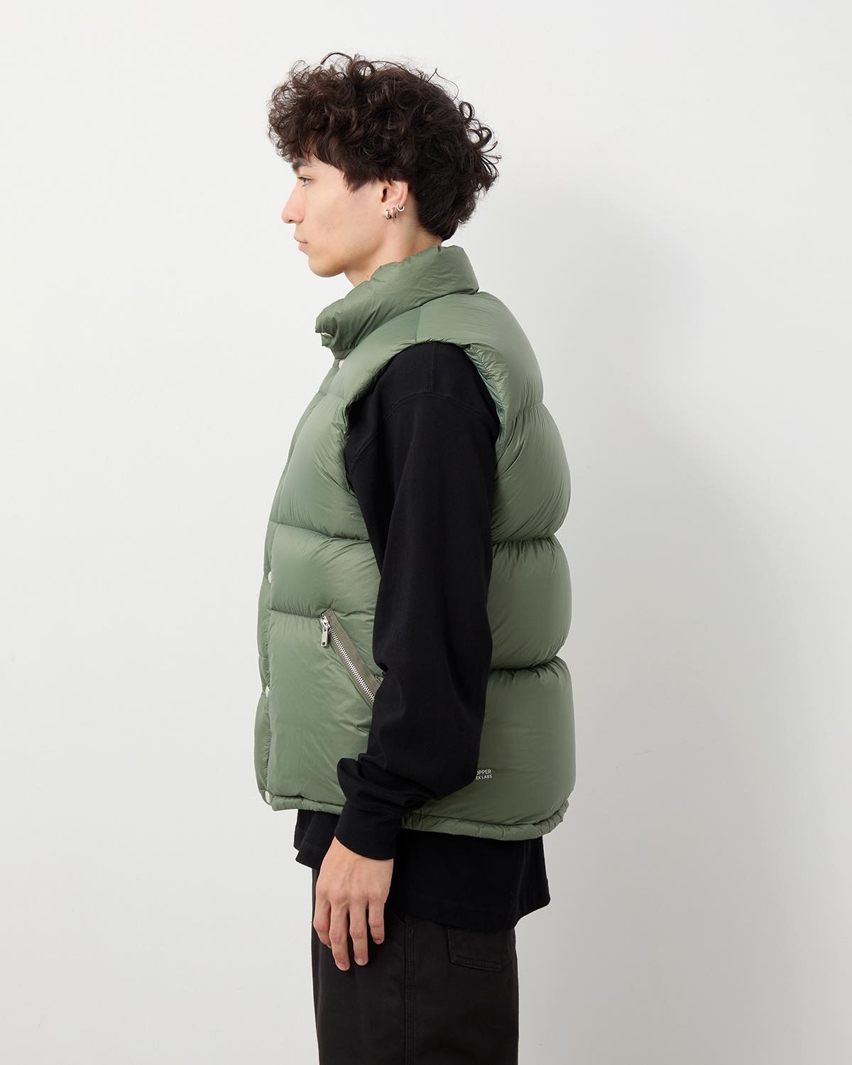 EXPLORER DOWN VEST NYLON MINI RIPSTOP WITH WINDSTOPPER®