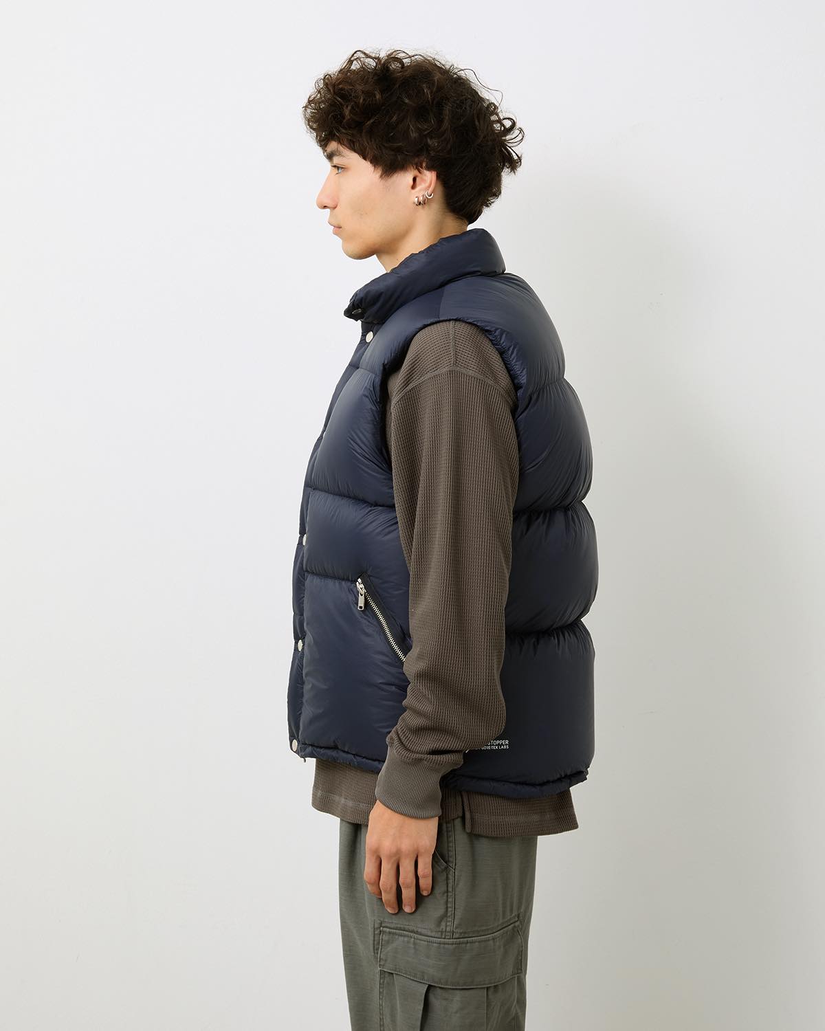 EXPLORER DOWN VEST NYLON MINI RIPSTOP WITH WINDSTOPPER®