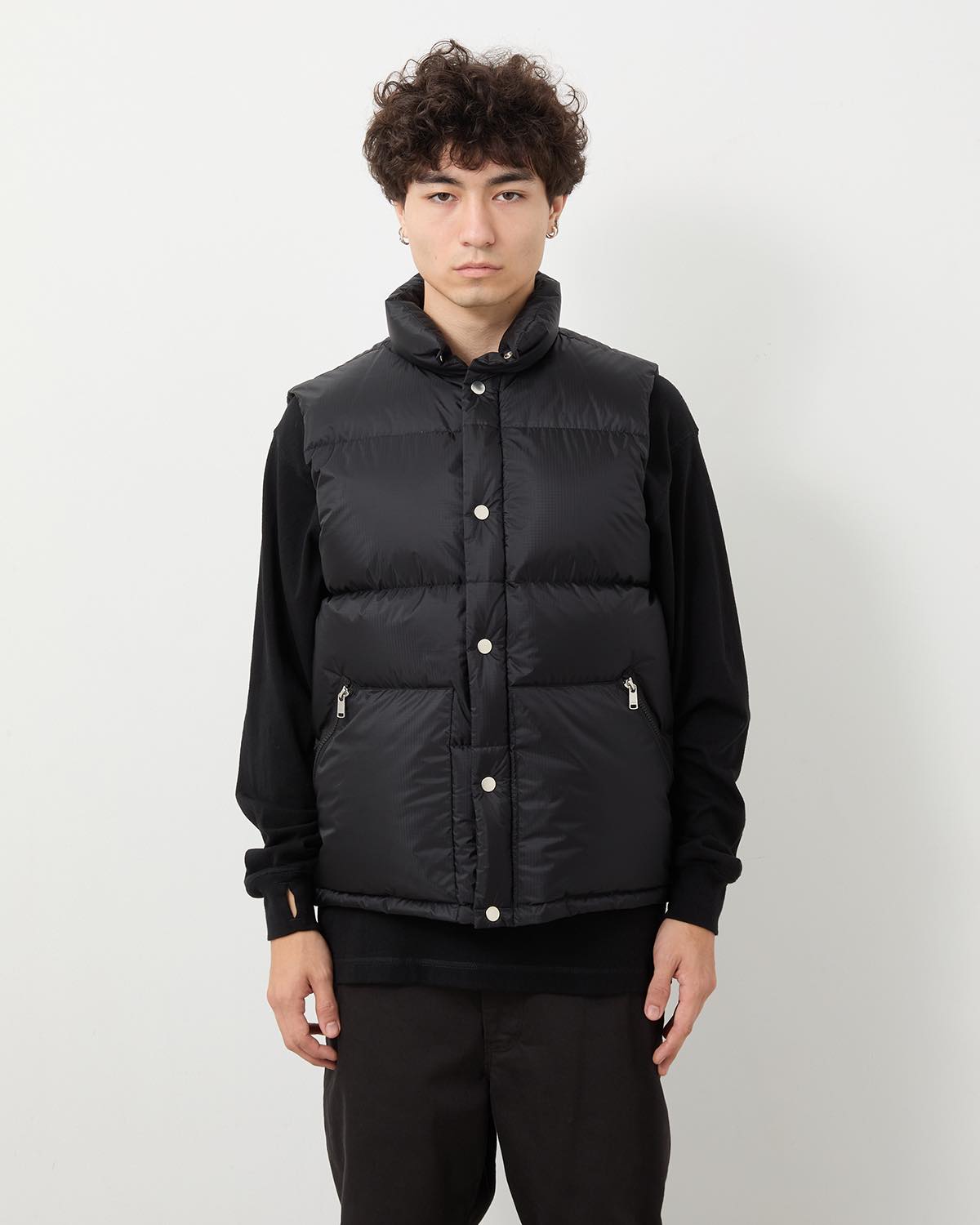 EXPLORER DOWN VEST NYLON RIPSTOP WITH WINDSTOPPER®