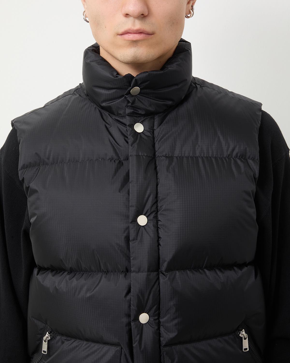 EXPLORER DOWN VEST NYLON RIPSTOP WITH WINDSTOPPER®