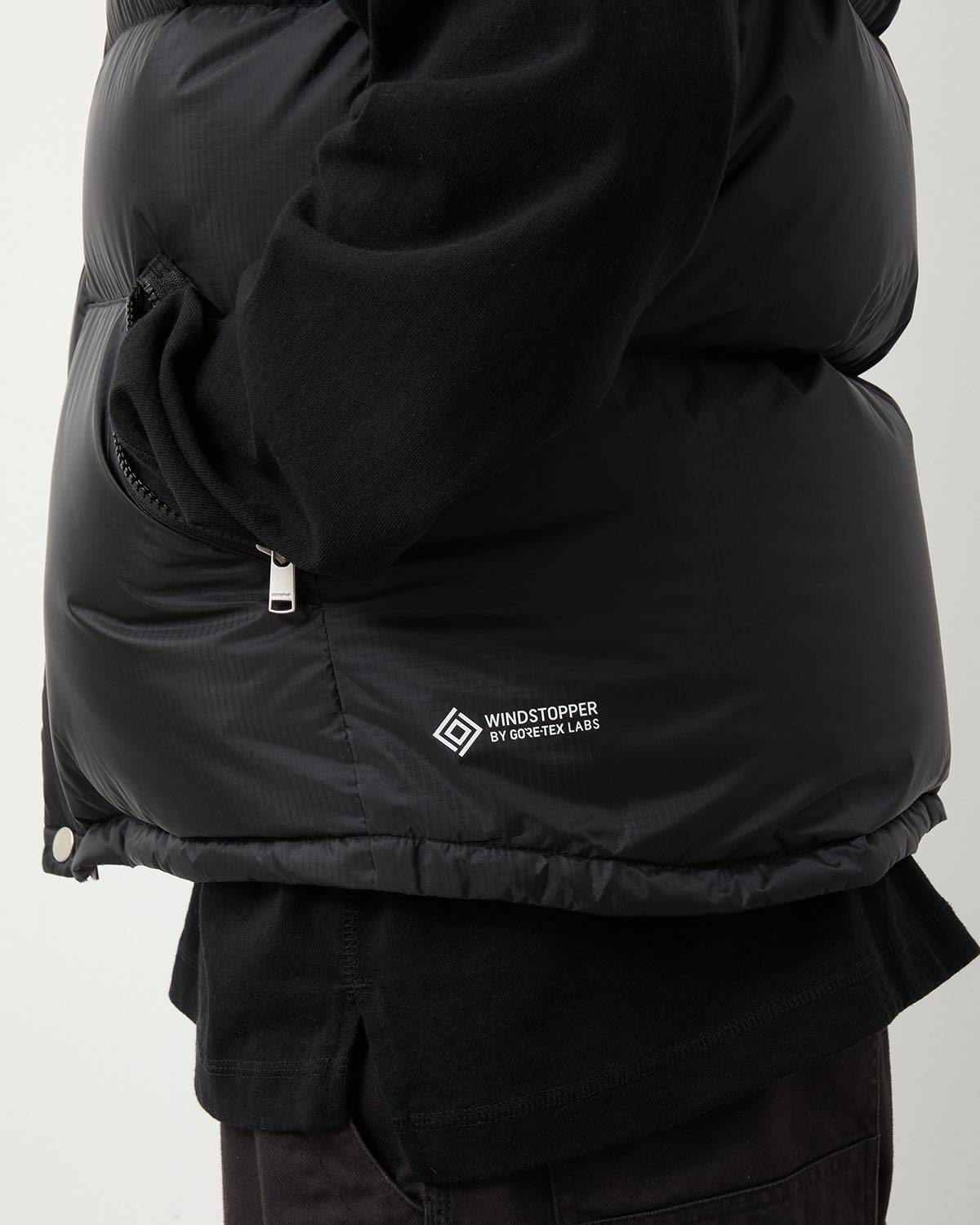 EXPLORER DOWN VEST NYLON RIPSTOP WITH WINDSTOPPER®